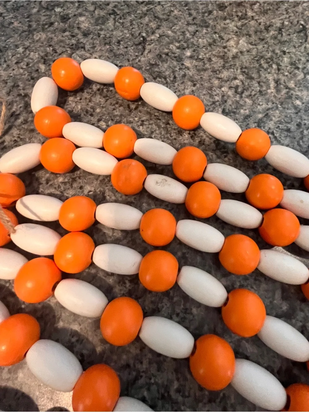 Fall Decorative Wooden Beading